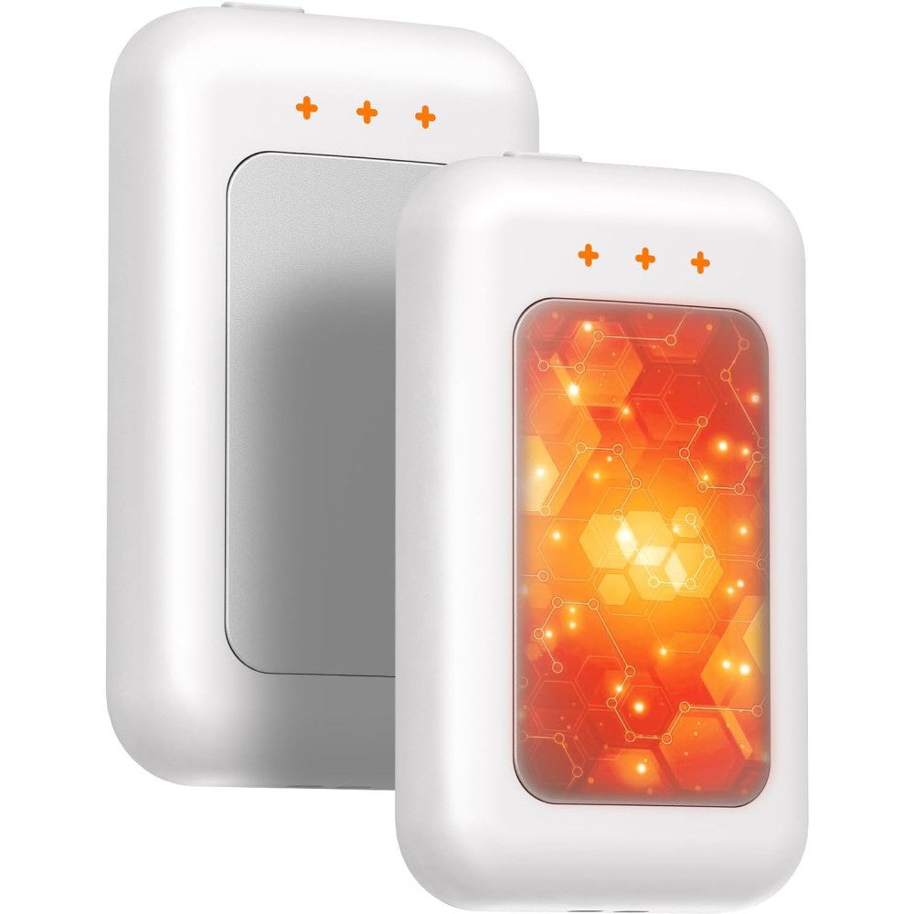 Rechargeable (2 Pack) - 3200mAh*2 Electric Hand Warmer