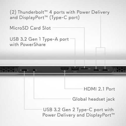 x14 R2 Gaming Laptop 14" QHD+ 165Hz G-Sync, Intel Core i7, NVIDIA GeForce RTX 4060, 32GB RAM, 1TB SSD, AlienFX Backlit Keyboard | TekChoice Electronics