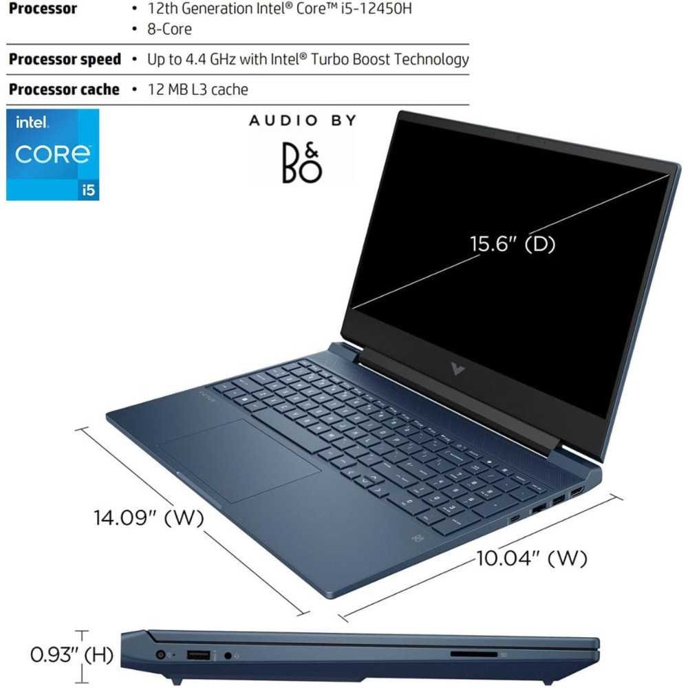 HP Victus 15.6 Gaming Laptop w/ i5, RTX 3050, 32GB RAM, 1TB SSD & Stunning FHD Display | TekChoice Electronics