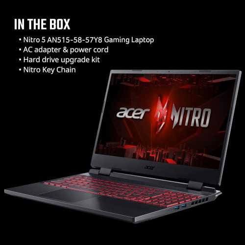 Acer Nitro 5 AN515-58-57Y8 - Intel Core i5, NVIDIA GeForce RTX, 144Hz Display, and Killer Features | TekChoice Electronics