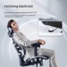 Ergonomic Office Chair w/ Elastic Adaptative Adjustment and Back Lumbar Support
