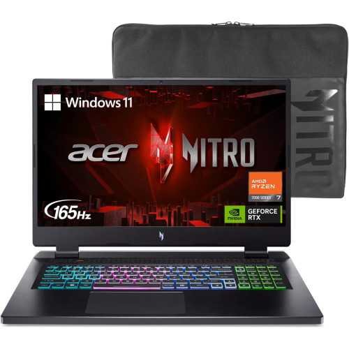 Acer Nitro 17 - AMD Ryzen 7, RTX 4050, and Stunning FHD 165Hz Display | TekChoice Electronics