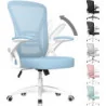 Professional Mid Back Desk Chair w/ Adjustable Height