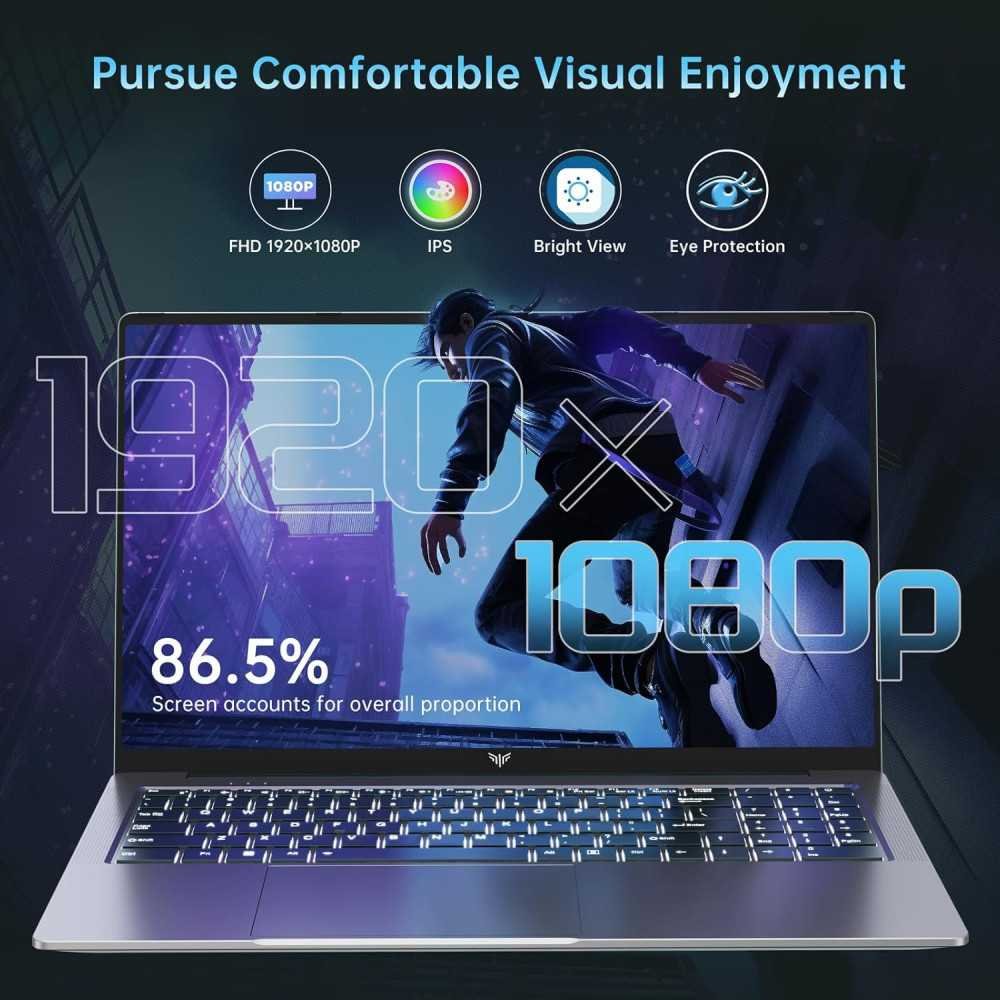 (2024) Gaming Laptop 16.1-inch FHD Display Laptop with AMD Ryzen 7 5825U Processor and 16GB RAM | TekChoice Electronics