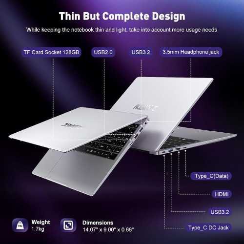 Windows 11 Gaming Laptop - Quad-Core Processor, 16GB DDR4, 512GB SSD, and Stunning IPS Display | TekChoice Electronics