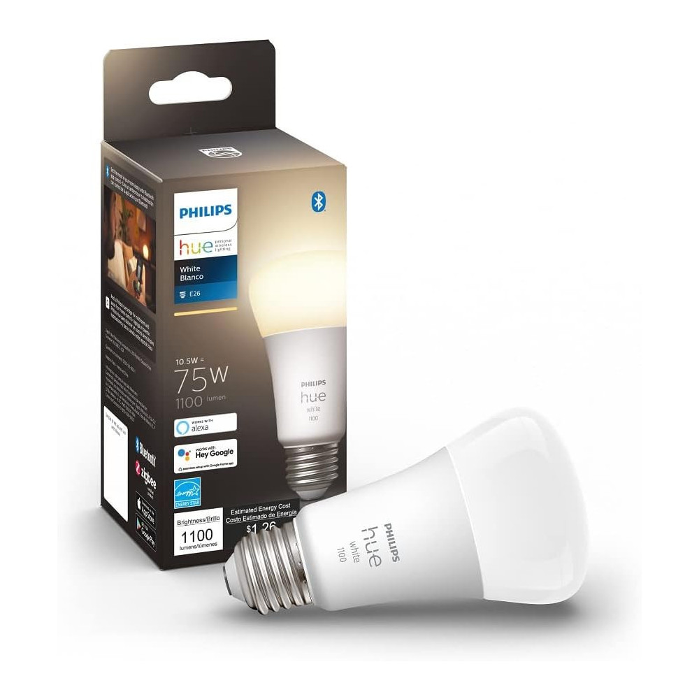 Philips Hue Smart 75W A19 LED Bulb