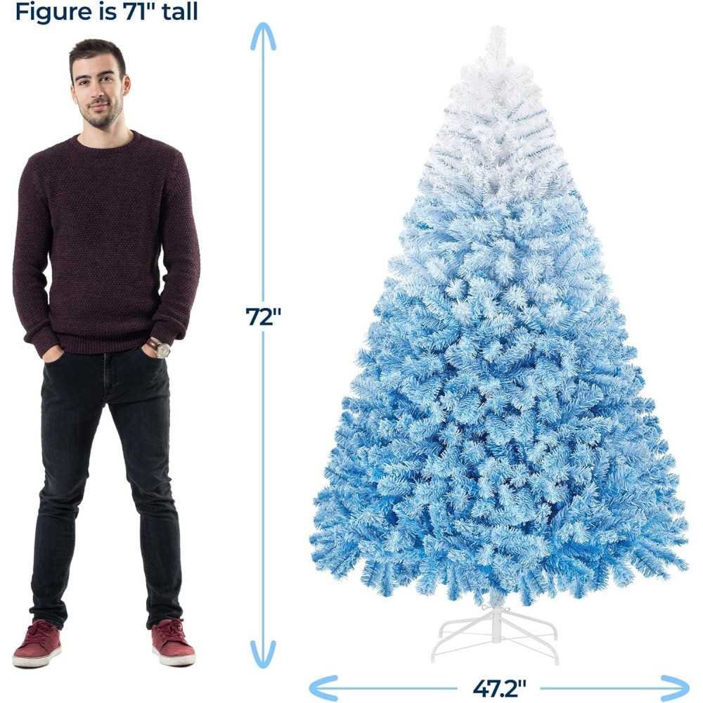 6ft Premium Snow Flocked Artificial Christmas Tree | TekChoice Electronics