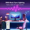Neon Rope RGB LED Strip Lights App Control, IR Remote, Music Syncing