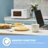 COMFEE Countertop Microwave Oven: w/ 11 power levels, Fast Multi-stage Cooking, Turntable Reset Function