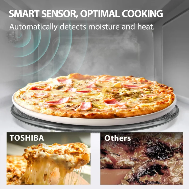 Toshiba Microwave Oven: w/ Convection Function, Smart Sensor, Easy-to-clean and Stainless Steel Interior