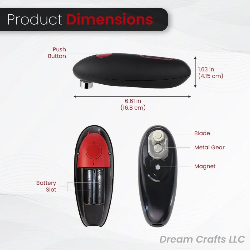 Battery Powered Electric Can Opener