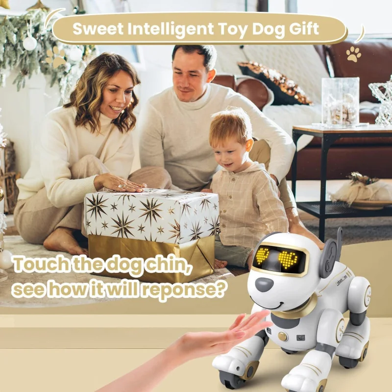 Intelligent Remote Control Robot Dog w/ Sing Dance AI Robotics