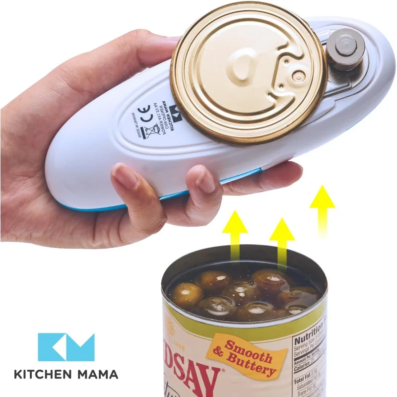 Kitchen Mama Auto Electric Can Opener: A Simple Press of Button