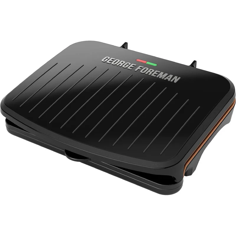 George Foreman: 5-Serving Classic Plate Electric Indoor Grill and Panini Press