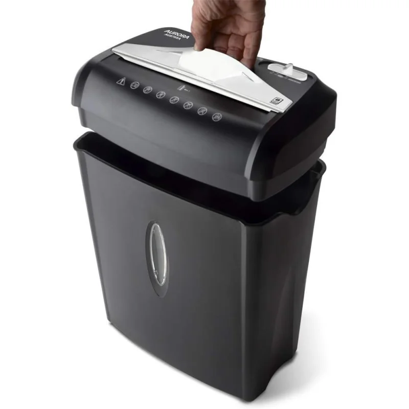 Aurora AU875XA Paper and Credit Card Shredder w/ 3.7-Gallon Waste Basket