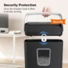 Bonsaii C237-B: A Home Use Crosscut Paper Shredder w/ Convenient Handle