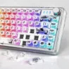 K75 Transparent  TKL Hot Swappable Wired Mechanical Keyboard