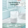 Pharata Cool Mist Humidifier w/ Essential Oil Diffuser