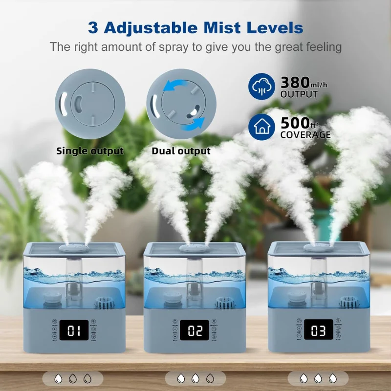 Deepwave 3L Humidifiers Cool Mist Humidifier